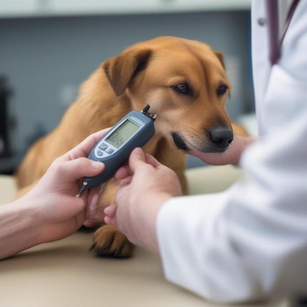 Checking Dog's Glucose