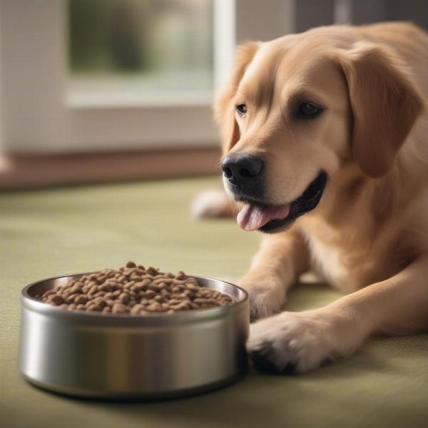 Nutra True Dog Food Feeding Dog