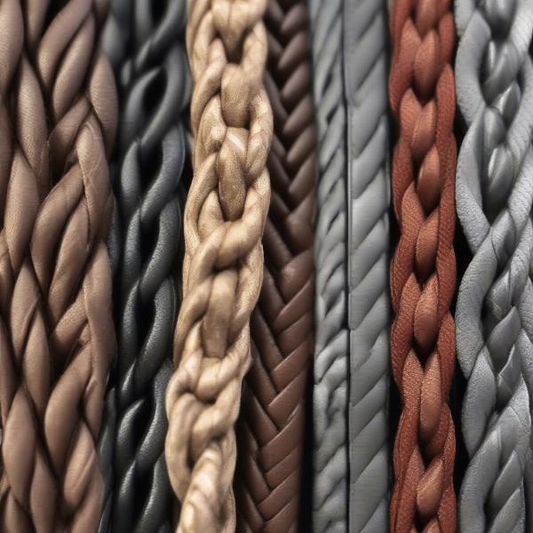 Nylon, Leather, and Chain Slip Leads for Dogs