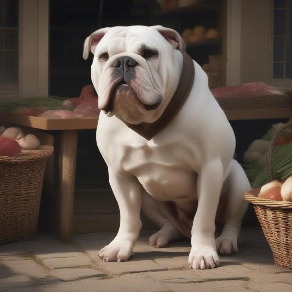 Old English Bulldog in Wimborne