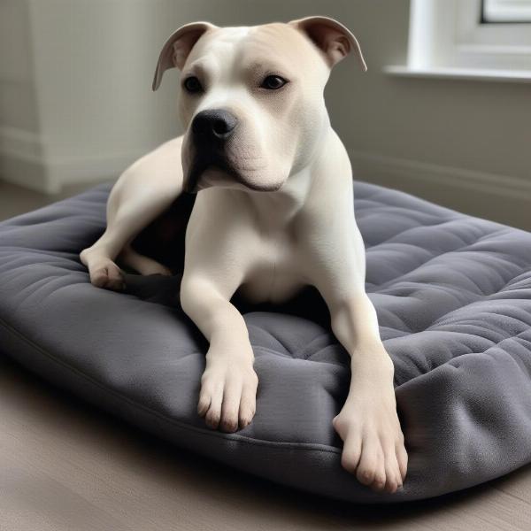 Orthopedic Dog Bed for Senior Staffy