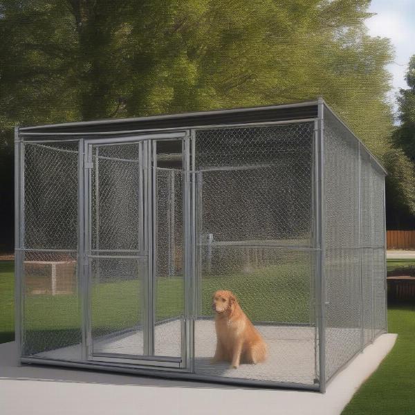 Outdoor Dog Kennels for Large Breeds