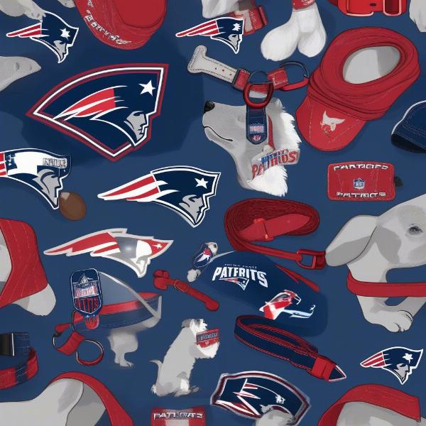 Patriots Dog Accessories