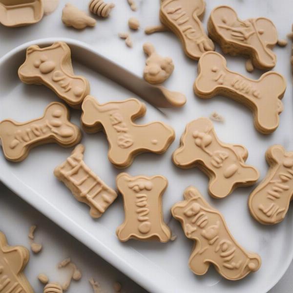 Peanut Butter Dog Treat Icing