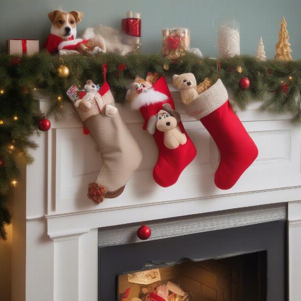 Personalized Christmas Stocking for Large Dog