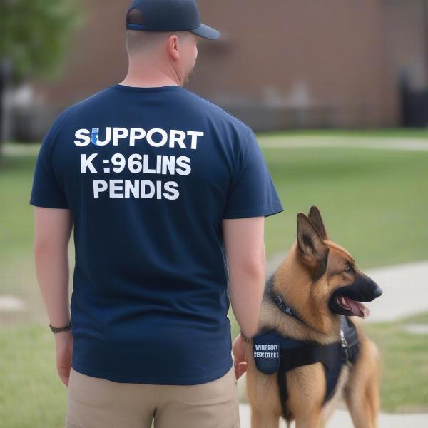 K9 Unit Support T-Shirt