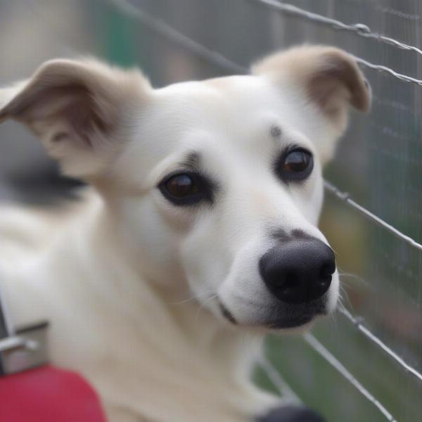 Poole rescue dog patiently waiting for adoption