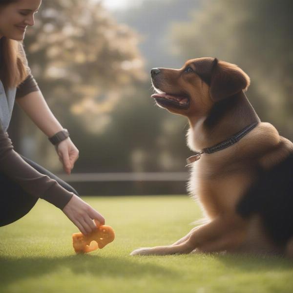 Dog Training with Positive Reinforcement and Treats