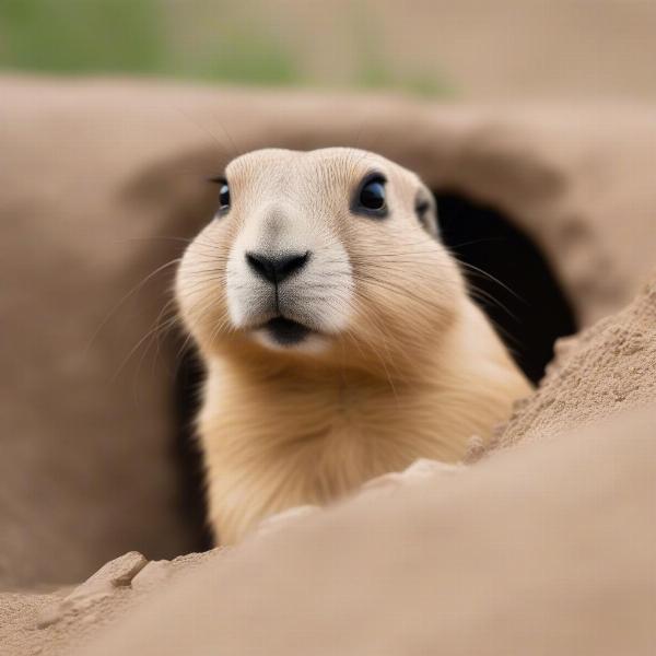 Prairie dog pet for sale: A cute prairie dog in a suitable enclosure.