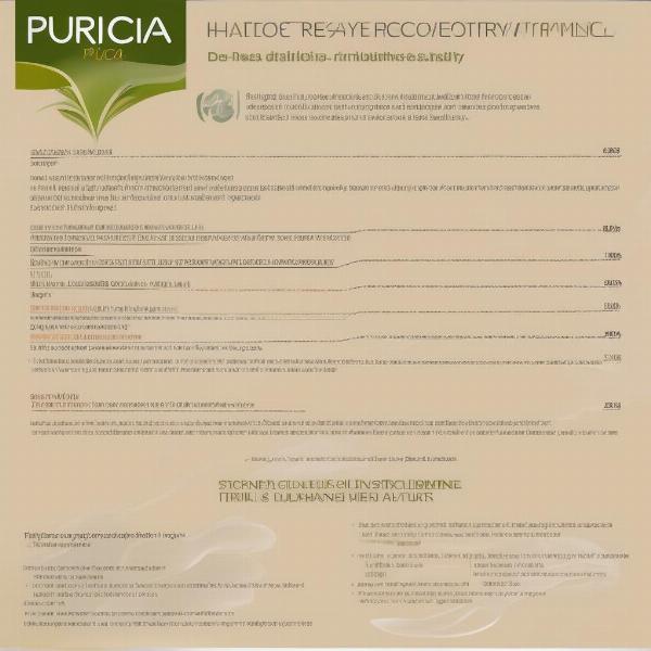 Purica Recovery Product