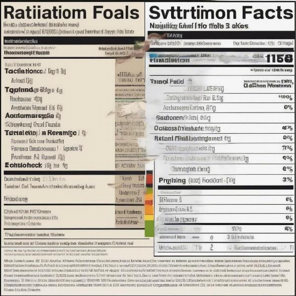 Reading the Label of a Natural Dog Food Bag