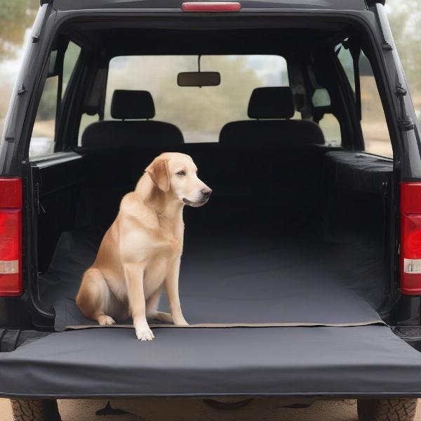 Durable and Waterproof Rear Truck Seat Cover Materials