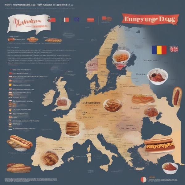 Regional Hot Dog European Variations