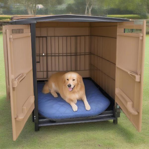 Retriever Dog Kennel Features