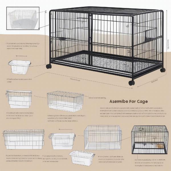 Setting Up a Savic Dog Cage