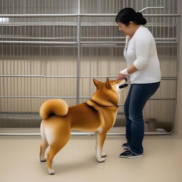 Meeting with a Shiba Inu Rescue Organization