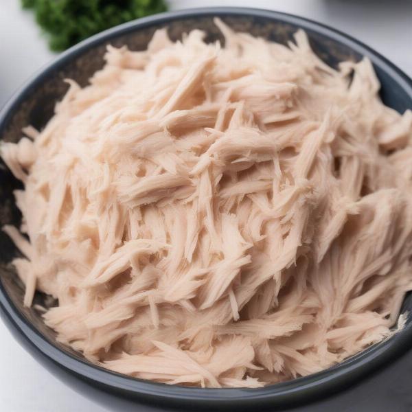 Shredded Chicken for Dogs