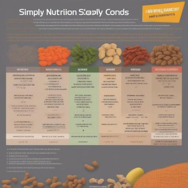 Simply Nutrition Dog Food Pros and Cons Table