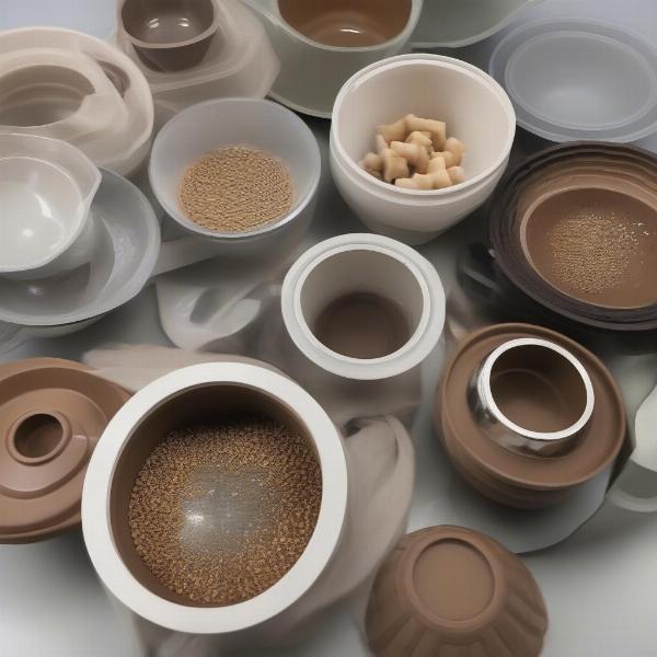 Various Slow Feeder Bowl Designs