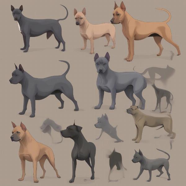 South East Asian Dog Breeds: Thai Ridgeback, Phu Khao Thai, and Xoloitzcuintli