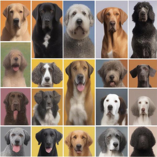 Various Spanish Dog Breeds