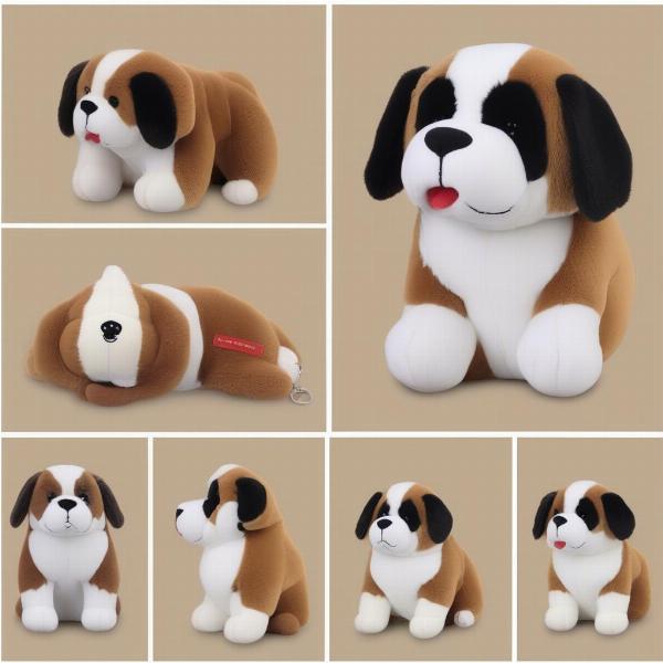 St. Bernard Stuffed Dog Sizes Comparison