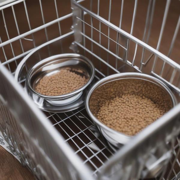 Stainless Steel Dog Crate Bowls