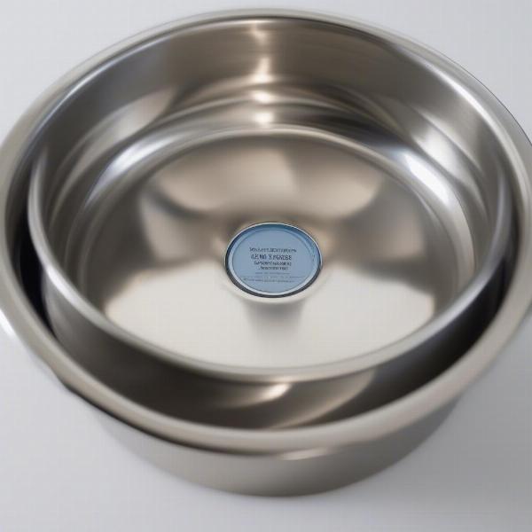 Stainless Steel Dog Water Bowl