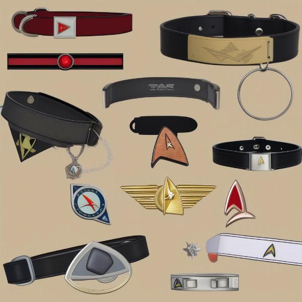 Star Trek Dog Collar Types