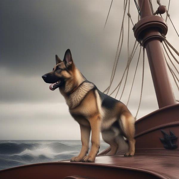 Strong Nautical Dog Names