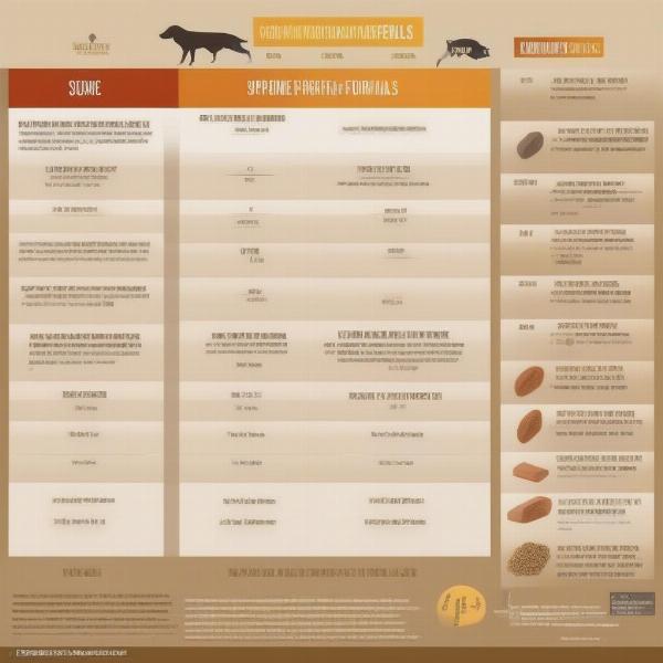 Supreme Source Dog Food Nutritional Chart