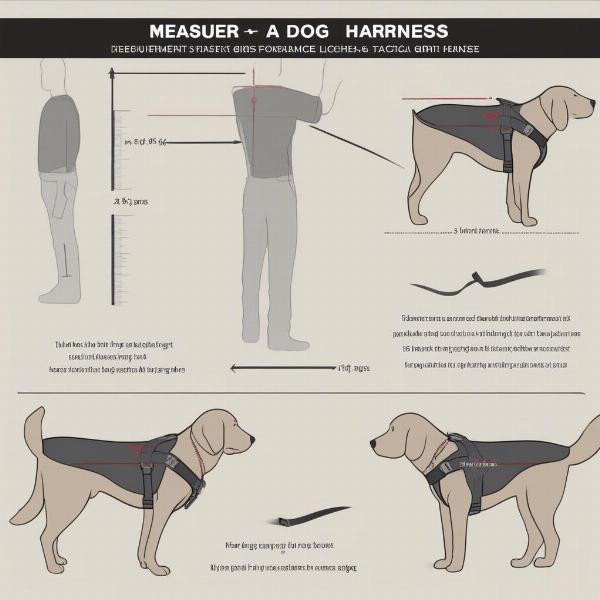 Tactical Dog Harness UK - Size Guide