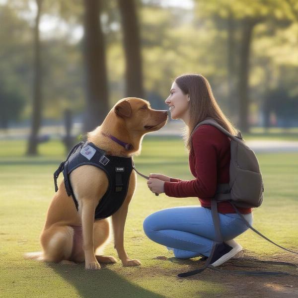 Acclimating Your Dog to the Backpack