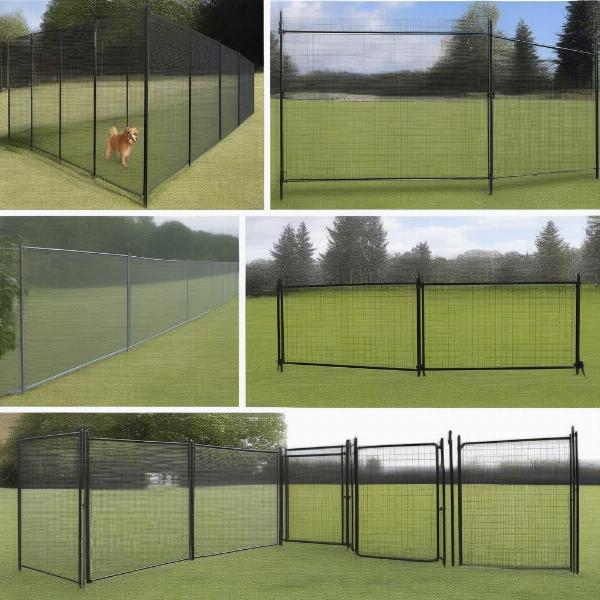 Types of Temporary Dog Fences