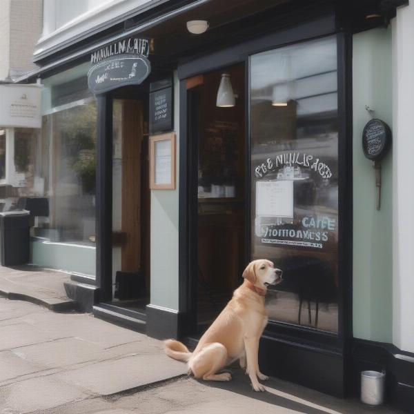 The Milkman dog-friendly cafe in Edinburgh