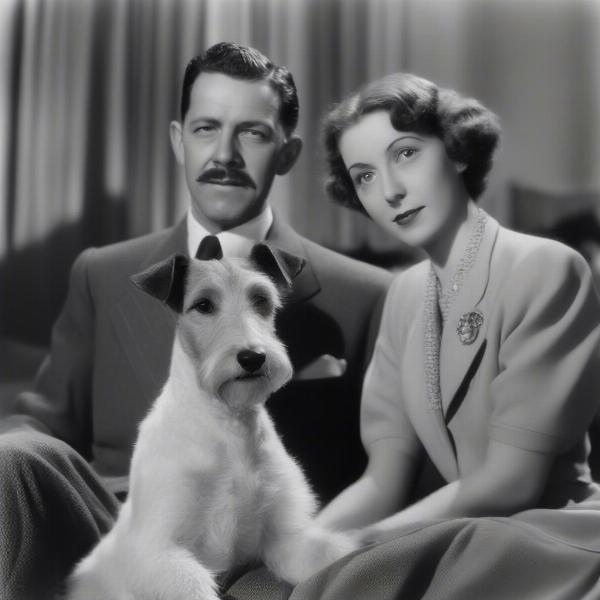 Asta, the Wire Fox Terrier from The Thin Man