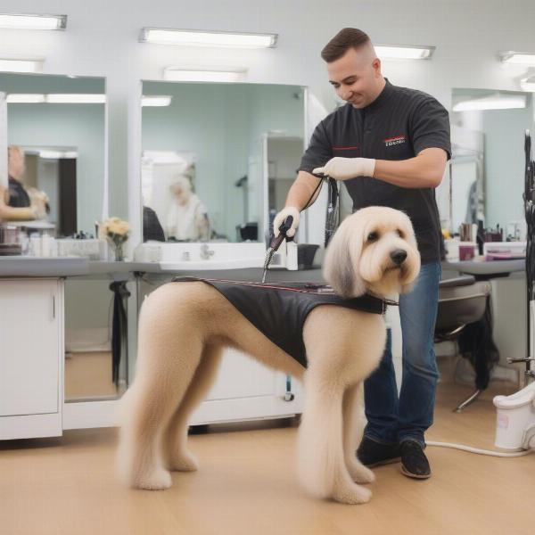 Finding a dog groomer in Rockingham