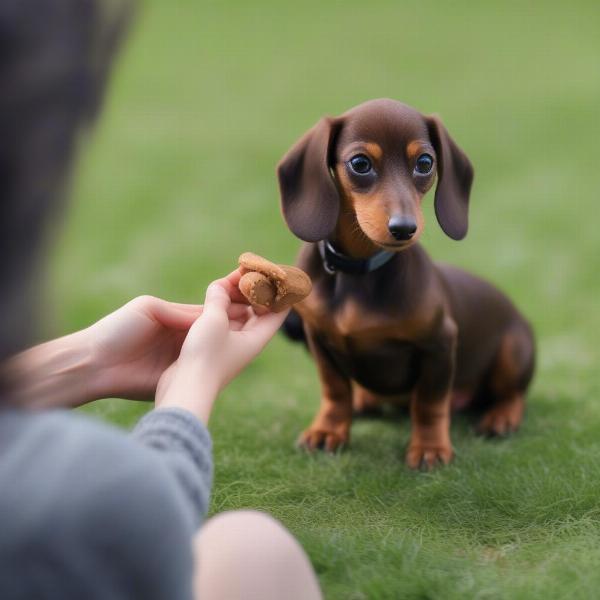 Training a Mini Dachshund Puppy