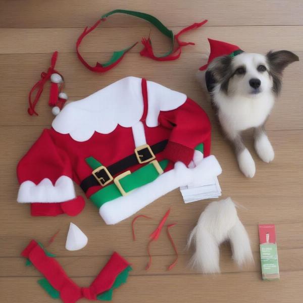 DIY Elf Costumes for Dogs