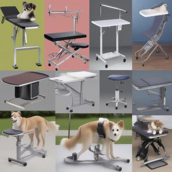 Types of Dog Grooming Tables