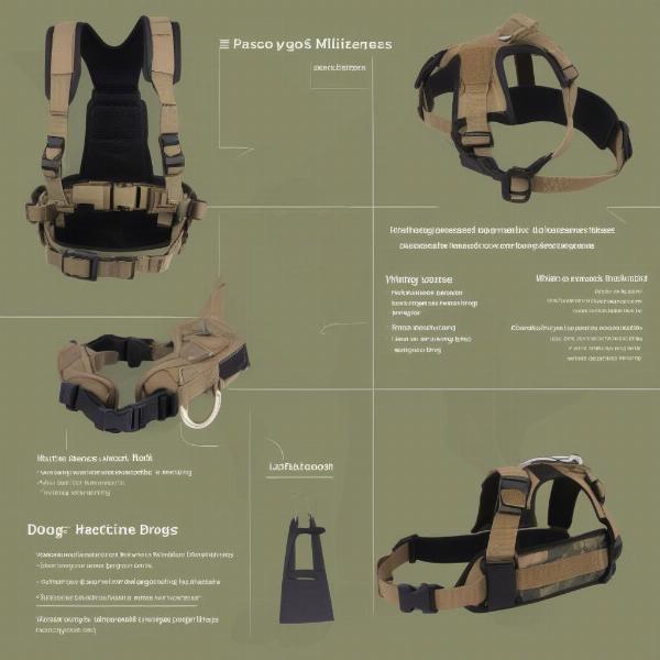 Different Types of Military Dog Harnesses