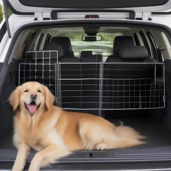 Universal Boot Divider for Large Dogs