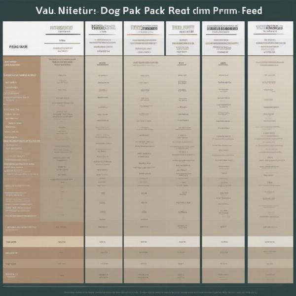 Valu Pak Dog Food Compared to Premium Brand