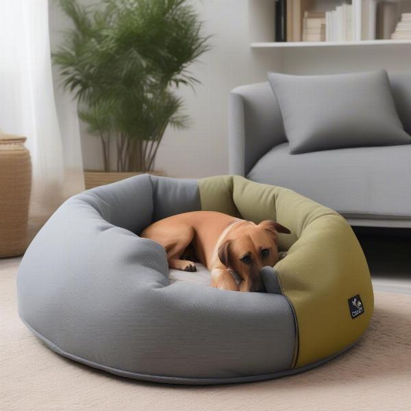 Different styles and sizes of Oeko-Tex certified dog beds.