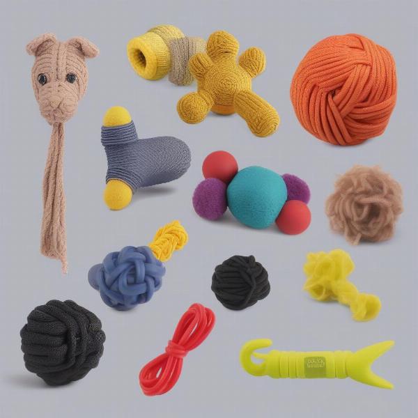 Various Durable Dog Toys