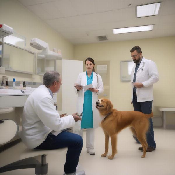 Consulting with a Veterinarian about Neutering