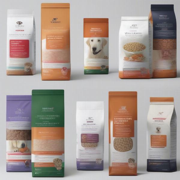 Veterinary Select Dog Food Packaging