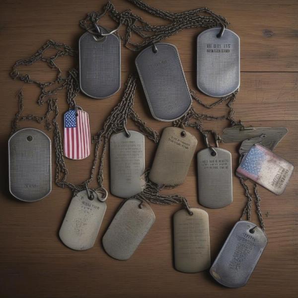 Vietnam Dog Tags Collection