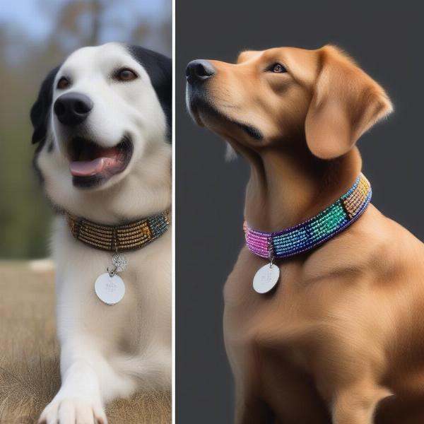 Practical considerations for dog bead necklaces