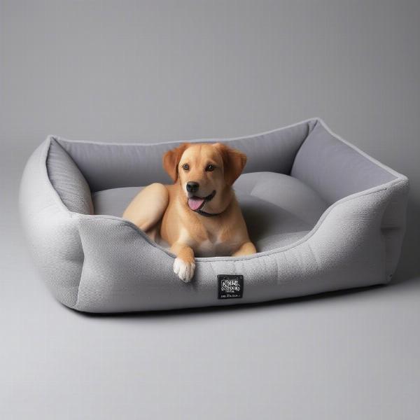 Washable Dog Bed with Waterproof Liner